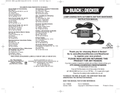 Black & Decker 2 AMP CHARGE RATE AUTOMATIC BATTERY MAINTAINER Instruction Manual