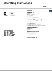Hotpoint ariston CISPF 640 E IX/HA Manuals | ManualsLib