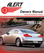 Alert 500S LCD Owner's Manual