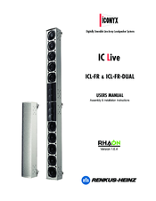 iConyx Iconyx IC Live ICL-FR-DUAL User Manual