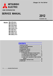 Mitsubishi Electric MR-C375C-W-A Service Manual
