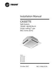 Trane MCC 530 ZB Installation Manual