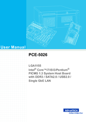 Advantech PCE-5026 User Manual