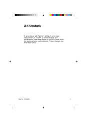 Apricot XEN Series Addendum