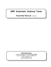 LDG QRP Assembly Manual