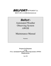 Belfort AWOS Maintenance Manual
