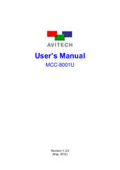 Avitech MCC-8001U User Manual