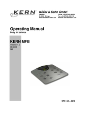 KERN MFB Operating Manual