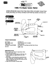 Tacwise 140EL Pro Manual