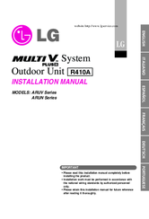 Lg Multi V Plus II System Installation Manual