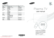 Samsung PS64D550 User Manual