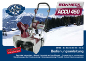 Sonneck ACCU 450 Operating Instructions Manual