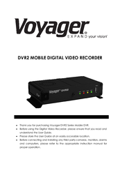 Voyager DVR2 Manual