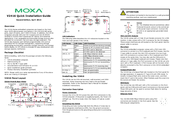 Moxa Technologies V2416 Series Quick Installation Manual