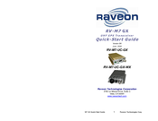 Raveon RV-M7-UC-GX-WX Quick Start Manual