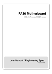 Winmate FA30 User Manual