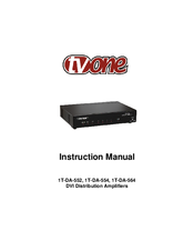 Tvone 1T-DA-554 Instruction Manual