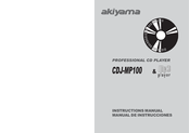 Akiyama CDJ-MP100 Instruction Manual