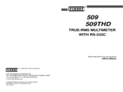 Finest 509 THD User Manual
