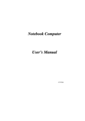 Targa Notebook Computer User Manual