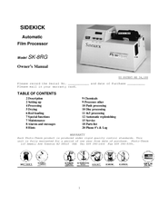 Sidekick SK-8RG Owner's Manual