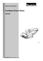 Makita UM164D Series Instruction Manual