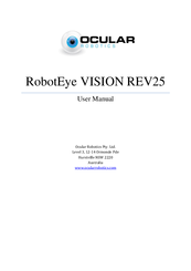 Ocular Robotics RobotEye VISION REV25 User Manual