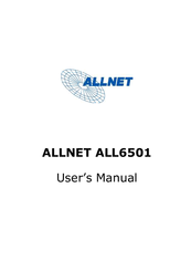 ALLNET ALL6501 User Manual