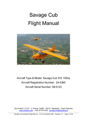 Zlin Aviation Savage Cub 912 100hp Flight Manual