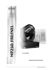 COEF MP250 FRESNEL Operating Instructions Manual