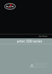 DAS artec 500 series User Manual
