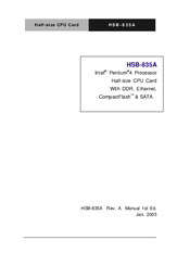 Aaeon HSB-835A User Manual
