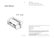 Epson PP 408 User Manual