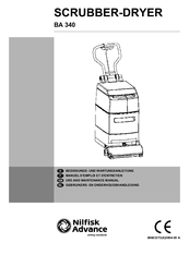 Nilfisk-Advance BA 340 Use And Maintenance Manual
