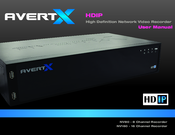avertX HDIP User Manual