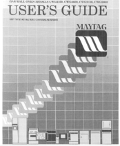 Maytag CWG41000 User Manual