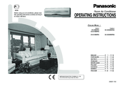 Panasonic CU-W18BKP5 Operating Instructions Manual