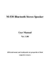 ST-Lab M-530 User Manual