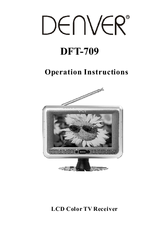 Denver DFT-709 Operation Instructions Manual
