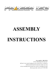 Fraser LS3 Assembly Instructions Manual