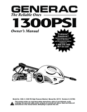 Generac Power Systems 1280-0 Owner's Manual