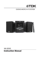 TDK NX-5DVD Instruction Manual