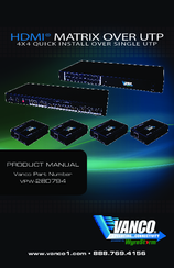 Vanco VPW-280794 Product Manual