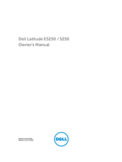 Dell Latitude E5250 Owner's Manual