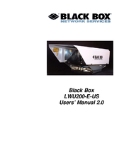 Black Box LWU200-E-US User Manual