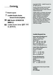 Leadtek Quadro FX3000G User Manual