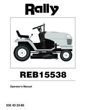 Rally REB15538 Operator's Manual