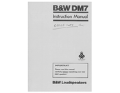 Bowers & Wilkins DM7 Instruction Manual