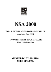 Executive Audio NSA 2000 User Manual