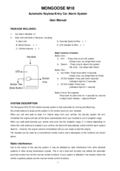 Mongoose M18 User Manual